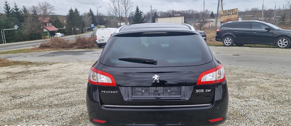 Peugeot 508 cena 33800 przebieg: 240000, rok produkcji 2012 z Sobótka małe 596